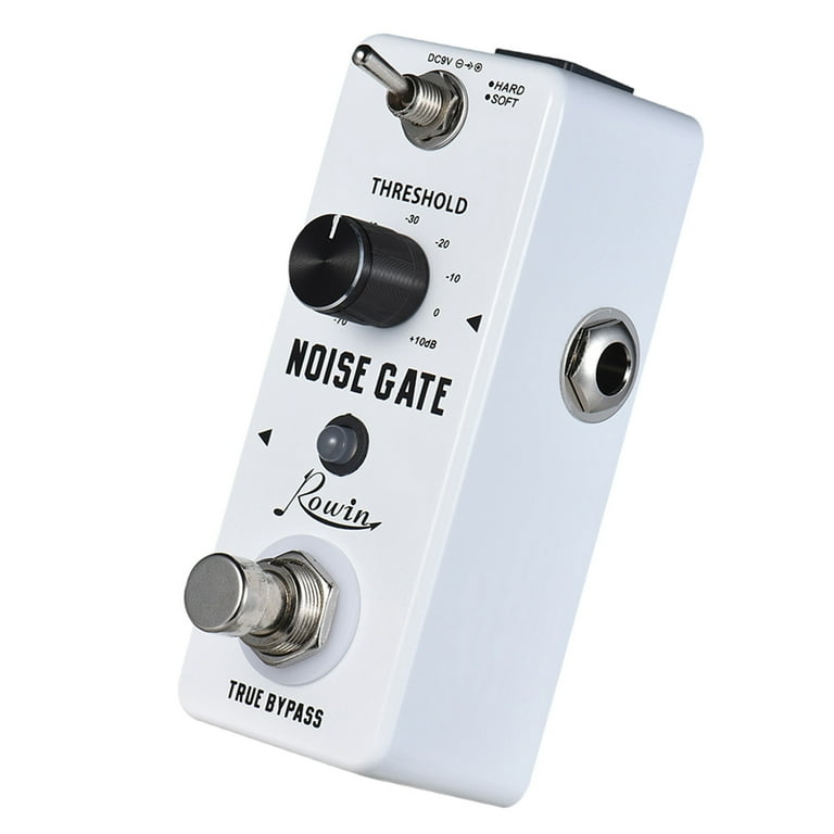 注目ショップ Rowin Compact Noise Reduction Guitar Effect Pedal with 2 ギター