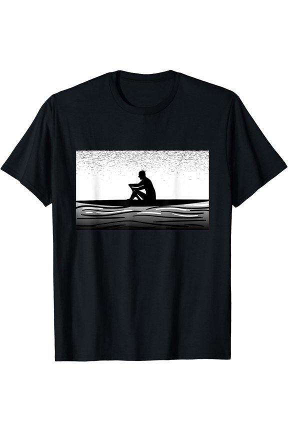Rowing Art I Rowing Boat Rowing Team Rowers Rowing Boat T-Shirt
