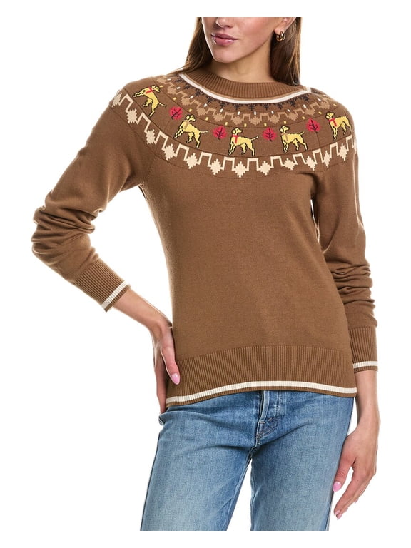 womens Thanksgiving Fairisle Sweater, l