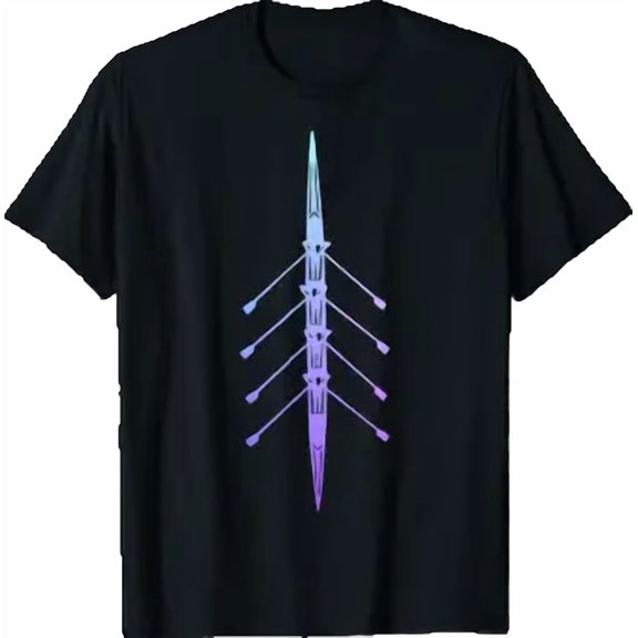 Rowing Boat Crew Rower Coxswain Sculling T-Shirt