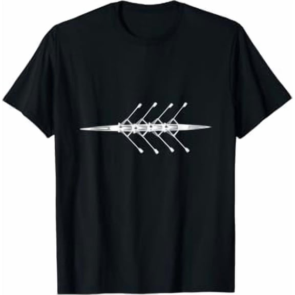 Rowing Crew Quad Scull T-Shirt