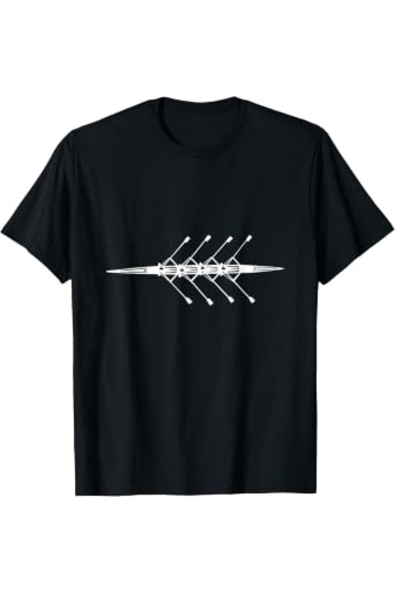 Rowing, Crew; Quad Scull T-Shirt