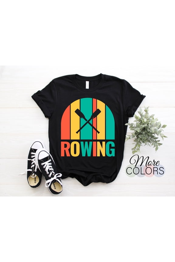 Rowing Crew T-Shirt Tee USA, Funny Design For Rowing Watersports Lover, Gift for Boat Racing Training, Perfect for Support You Team T Shirt,