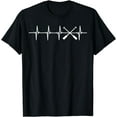 thumbnail image 1 of Rowing Heartbeat Gift For Rowers T-Shirt, 1 of 4