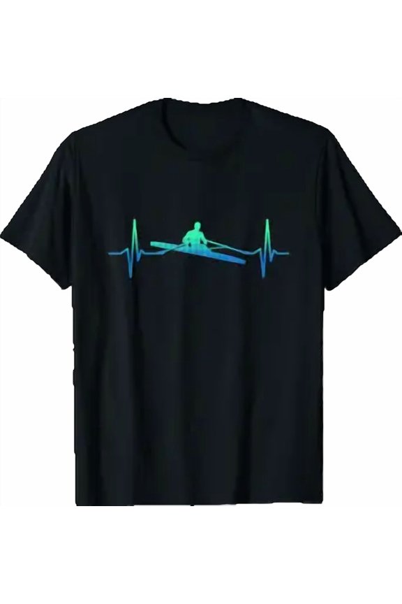Rowing Heartbeat T-Shirt