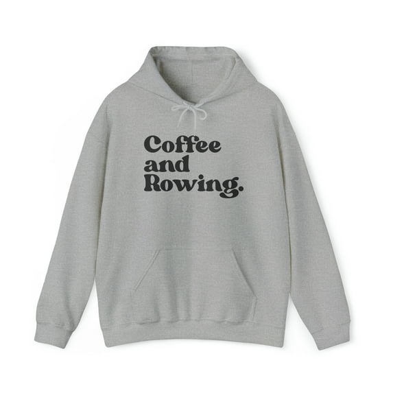 Rowing Lover 70s Retro Rower Row Boat Hoodie, Gifts, Hooded Sweatshirt