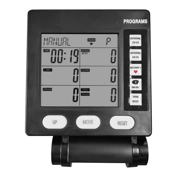 Rowing Machine Display Screen Ski Machine Time Speed Distance Counter WithBluetooth APP Fitness Equipment Electronic Instrument