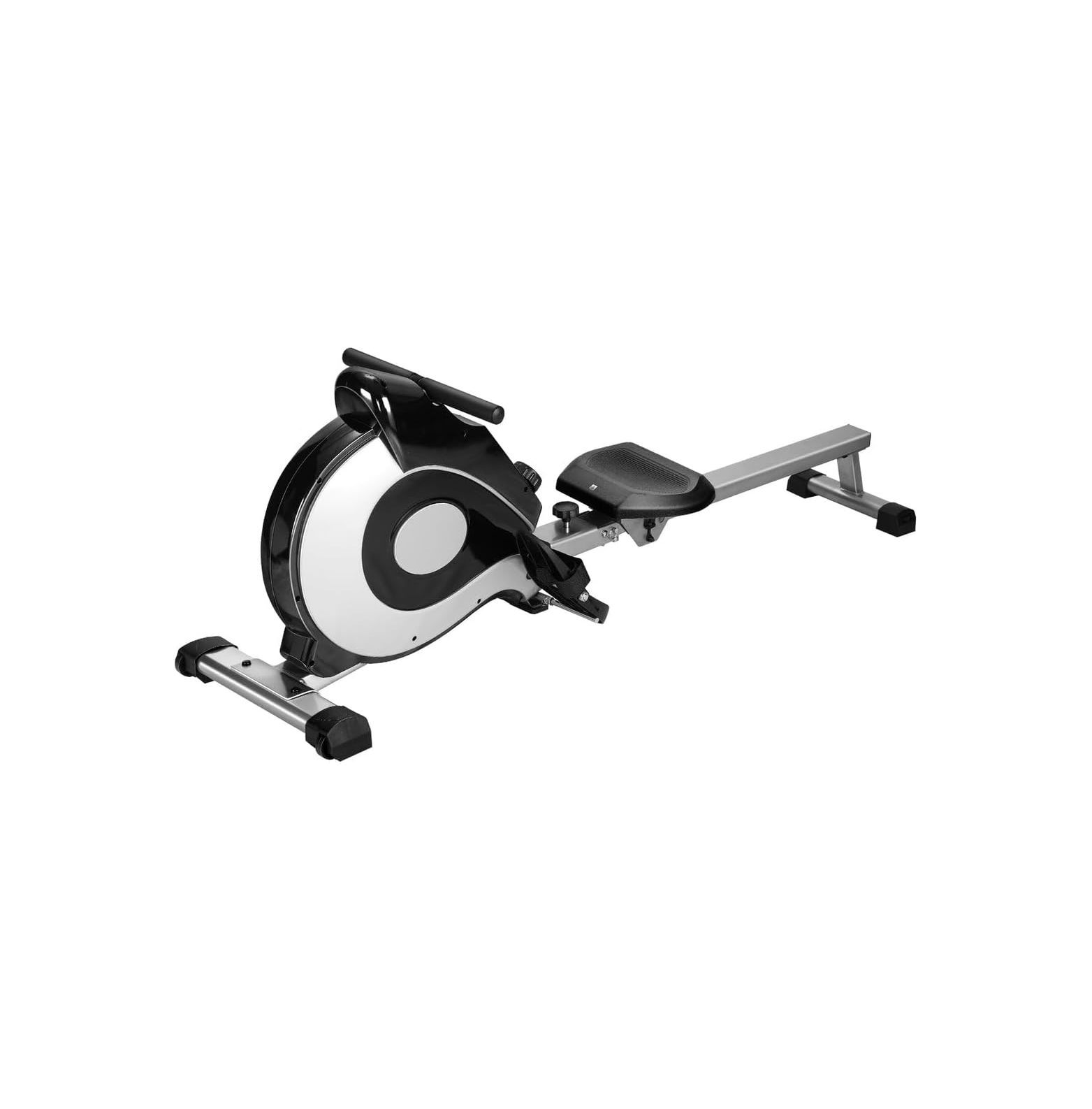 Rowing Machine, Foldable Rowing Machine with Extended Rails