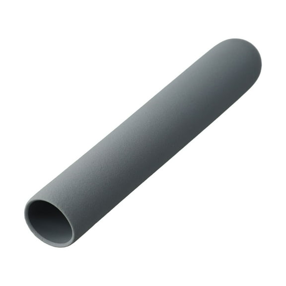 Rowing Machine Handlebar Grips Non-Slip Textured Plastic Replacement for Fitness Cardio Equipment, Fits 28mm Diameter Handles, Sweat-Proof and Easy-to Install for Home or Gym Use(Gray)