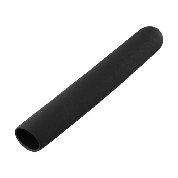 Rowing Machine Handlebar Grips Non-Slip Textured Plastic Replacement for Fitness Cardio Equipment, Fits 28mm Diameter Handles, Sweat-Proof and Easy-to Install for Home or Gym Use(Black)