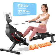 Winfita Magnetic Rower for Home, Full-Body Workout, Compact Rowing Machine, 16-Level Resistance, 350 lb Capacity