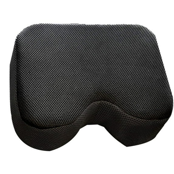 Rowing Machine Seat Cushion, Furenl Extra Large Gel Cushion Cover Stationary Recumbent Rowing Resistance Thicken Memory Foam Seat Cushion, Black