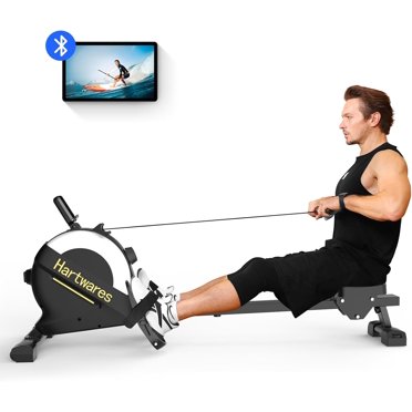MERACH Magnetic Rowing Machine, 16 Resistance Levels, Silent Operation ...
