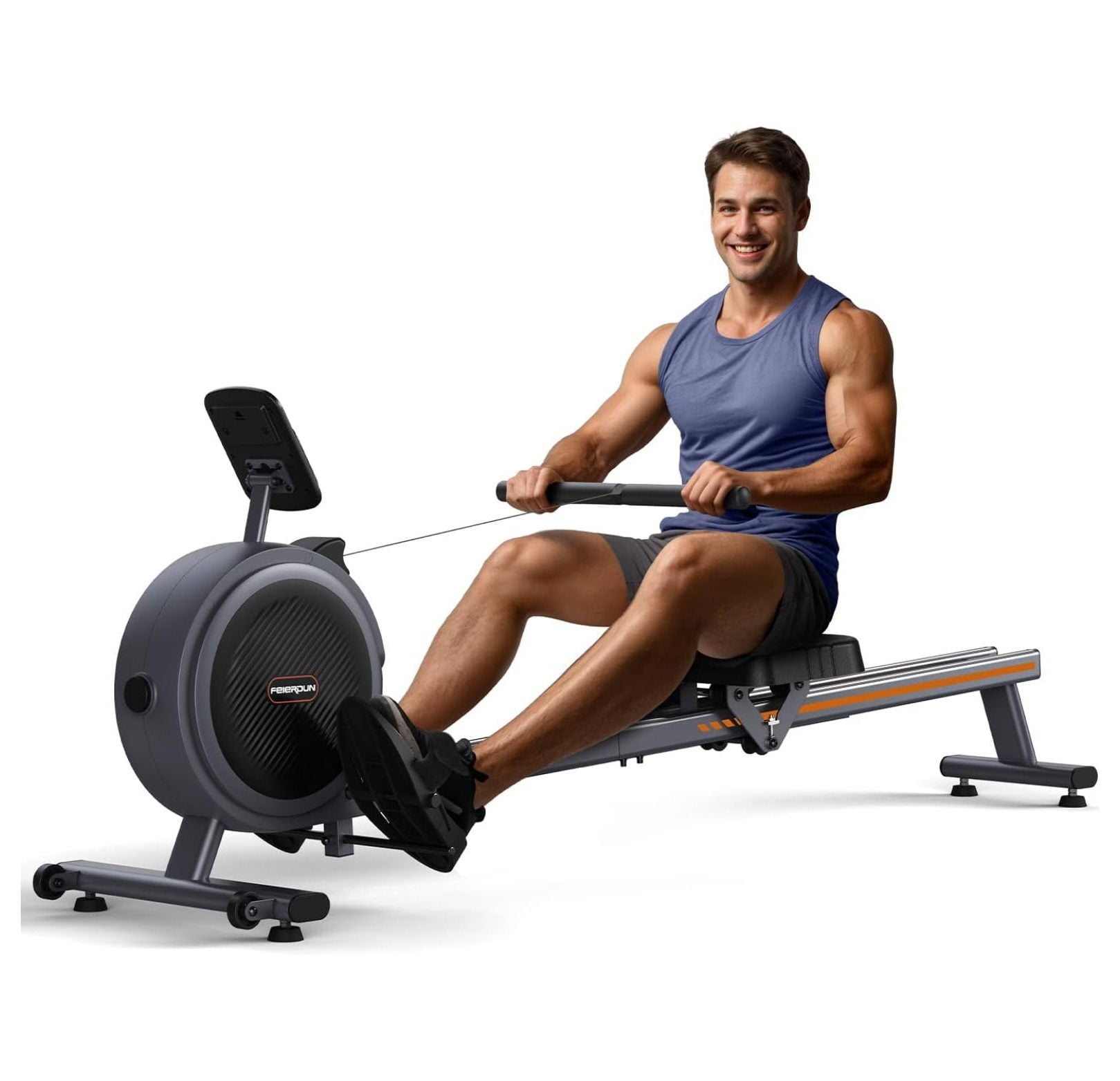 Rowing Machines for Home, Compact Rower Machine with 350LBS Loading ...