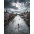 thumbnail image 1 of Rowing Race Canvas Print Wall Art for Living Room Bedroom Dining Room Office Kitchen Hallway Bathroom Study Decor, 1 of 8