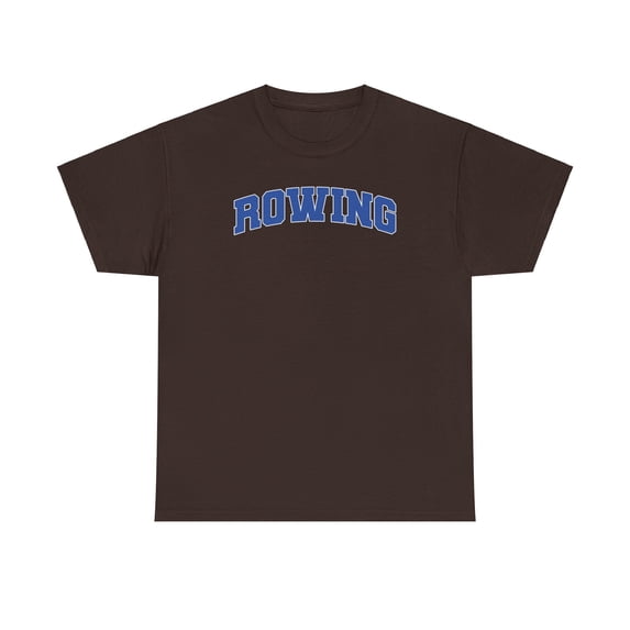 Rowing Rower Row Shirt Gifts Tshirt Crew Neck Short Sleeve
