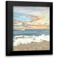 thumbnail image 1 of Rowland, Joseph 15x18 Black Modern Framed Museum Art Print Titled - Dawn Of The Crashing Waves, 1 of 5