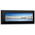 thumbnail image 1 of Rowland, Joseph 24x11 Black Modern Framed Museum Art Print Titled - Fenced In Sunset, 1 of 5