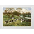 thumbnail image 1 of Rowlandson, G.D. 24x17 White Modern Wood Framed Museum Art Print Titled - A Hot Scent, 1 of 4