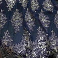 thumbnail image 1 of Rowley Sequin Embroidered Mesh Fabric. Lace Netting Material - 52 Inch in Width | Home Decor, 1 of 7