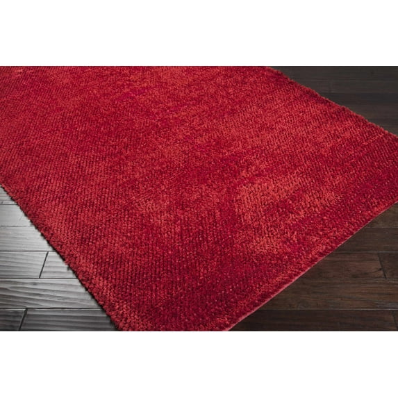 Rowley Shags Area Rug - Dark Brown, Off White, Black - 5' x 8'