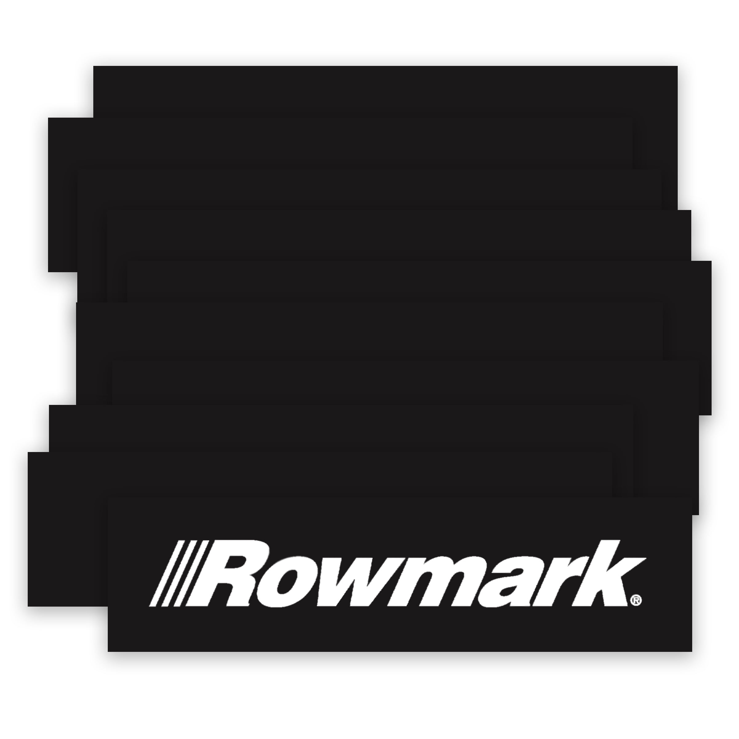 Rowmark Acrylic Name Plate Inserts, Two-Ply Desk & Nameplate Blanks for ...