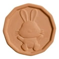 thumbnail image 1 of Brown Sugar Saver And Softener Disc With Elegant Pattern Design, Multiple Uses For Food Storage Containers, Reusable And Food Storage, Terracotta G - 4cm, 1 of 5