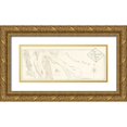 thumbnail image 1 of Roworth 32x15 Gold Ornate Wood Framed with Double Matting Museum Art Print Titled - St Augustine Florida - Roworth 1760, 1 of 4