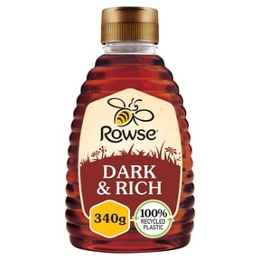 Rowse Squeezy Honey Dark & Rich 340G, Imported from Britain