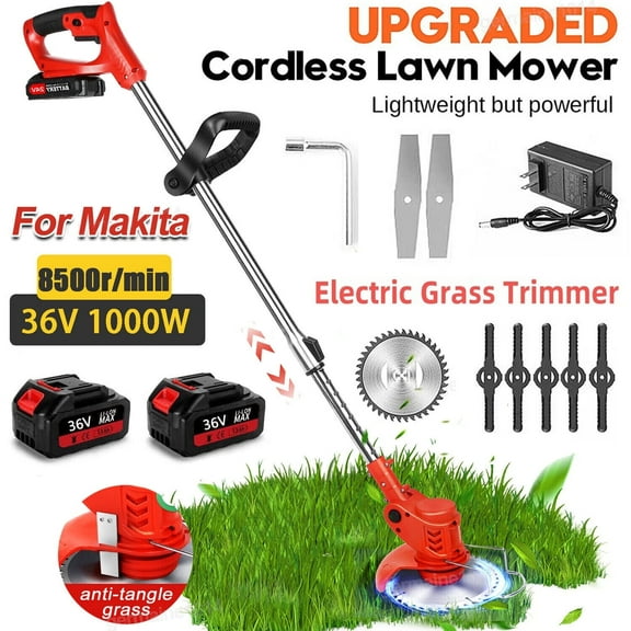 Rowsily Cordless String Trimmer Adjustable Shaft 3-in-1 Multifunctional Design