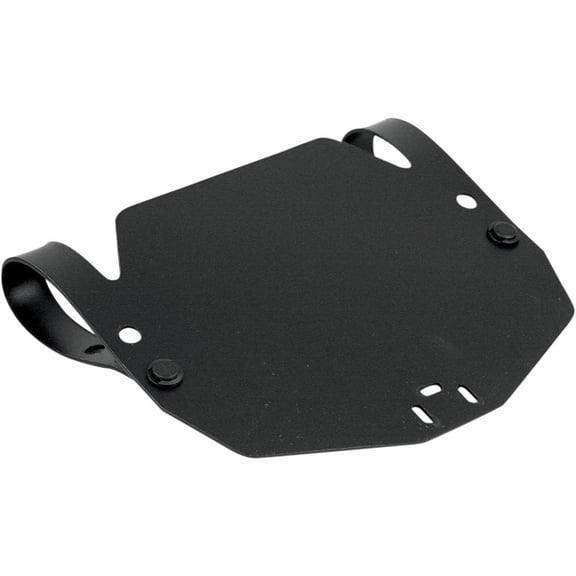 Rox Speed Fx 1FNP-N/B Universal Number Plate - Front (Black)