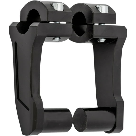 Rox Speed Fx 4R-P4RX-01 Patriot Series Pivoting Risers - 4in. - Black