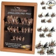 thumbnail image 1 of RoxStar Fly Shop | 25 Premium Dry Fly Stimulators | Proudly Hand-Tied In-House, 1 of 5