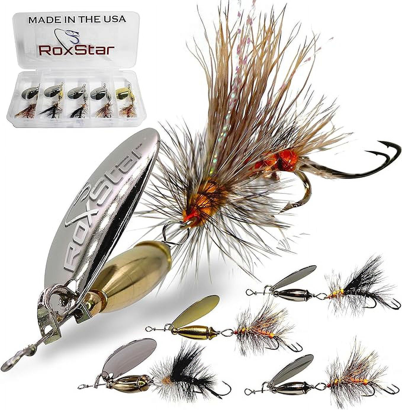 RoxStar Fly Strikers  Proven Nationwide to Out-Fish Any Spinner