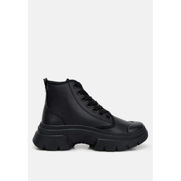 Roxane Chunky Lace Up Boots