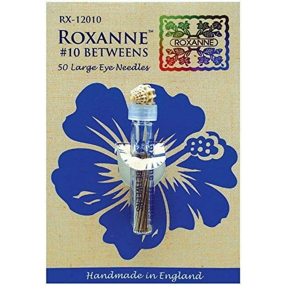 Roxanne Needles Quilting/Betweens Lg Eye Sz10 50pc
