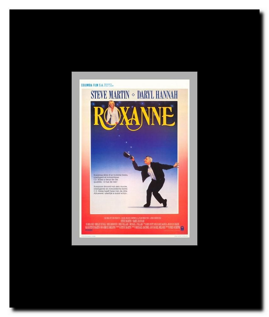 Roxanne Framed Movie Poster