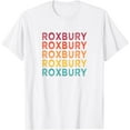 thumbnail image 1 of Roxbury Boston England Souvenir MA Massachusetts Gift T-Shirt, 1 of 2