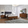 thumbnail image 1 of Roxbury Dark Walnut 4-piece Queen Bedroom Set, 1 of 5