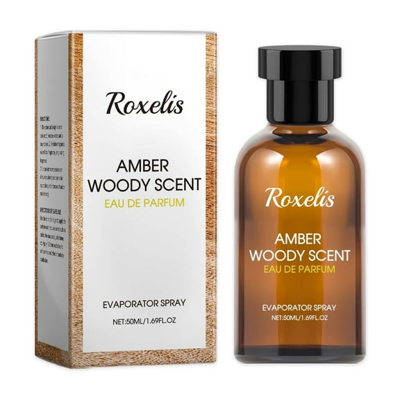 Roxelis Amber Wood Light Fragrance Oil Fresh and Elegant Woody Scent Exudes Charm Long-lasting Fragrance Portable Perfume