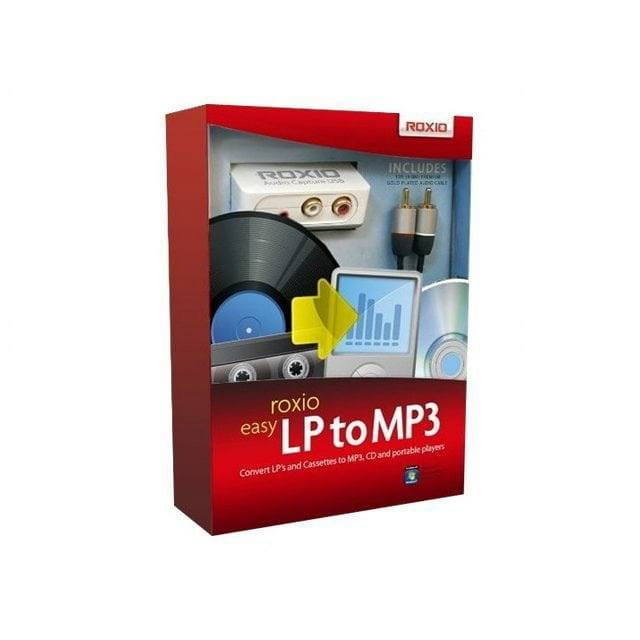 Roxio Easy LP to MP3 Box pack 1 user CD Win English with