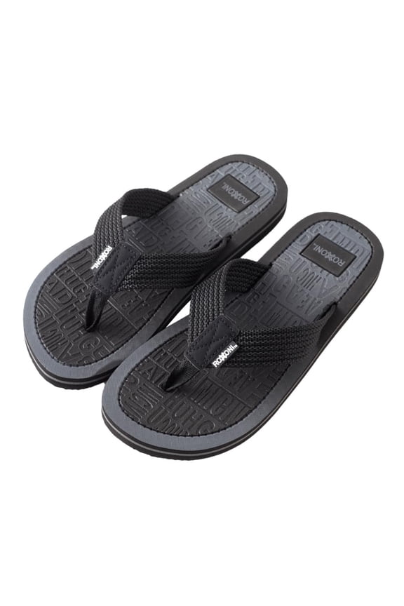 Men's Comfort Flip Flops: Lightweight with Arch Support, Ideal for Summer, Various Sizes & Colors