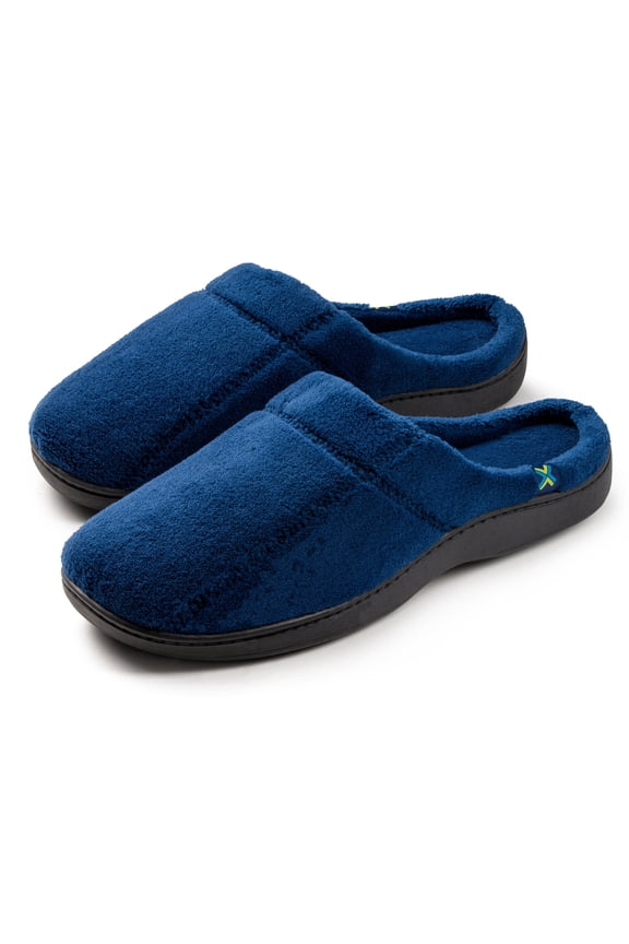 Men's Comfort House Slippers-Slip On Style -sizes 7 to 13 -style #1291