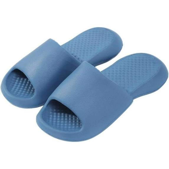 Roxoni Men's Lightweight House Solid Slipon Sports Casual Comfort Soft Breathable Slippers - Quick Drying Sandal
