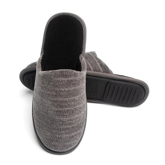 Roxoni Men's Soft Slipon Comfortable Memory Foam Indoor House Slipper