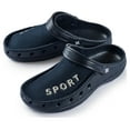 thumbnail image 1 of Roxoni Men's Waterproof Rubber Clog Sandals with Mesh Upper -sizes 8 to 12 -style #1266, 1 of 3
