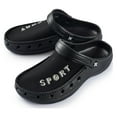 thumbnail image 1 of Roxoni Men's Waterproof Rubber Clog Sandals with Mesh Upper -sizes 8 to 12 -style #1266, 1 of 3