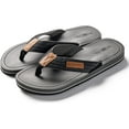 thumbnail image 1 of Roxoni Mens Thong Flip Flops Beach/Pool Outdoor Sandals Navy 25, 1 of 4