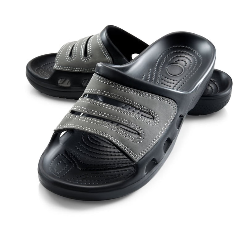 Men\'s Gray Slip-On Sandals Birkenstock Men main image 2