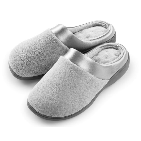Roxoni Women's Comfort Slip On Memory Foam French Terry Lining Indoor Outdoor